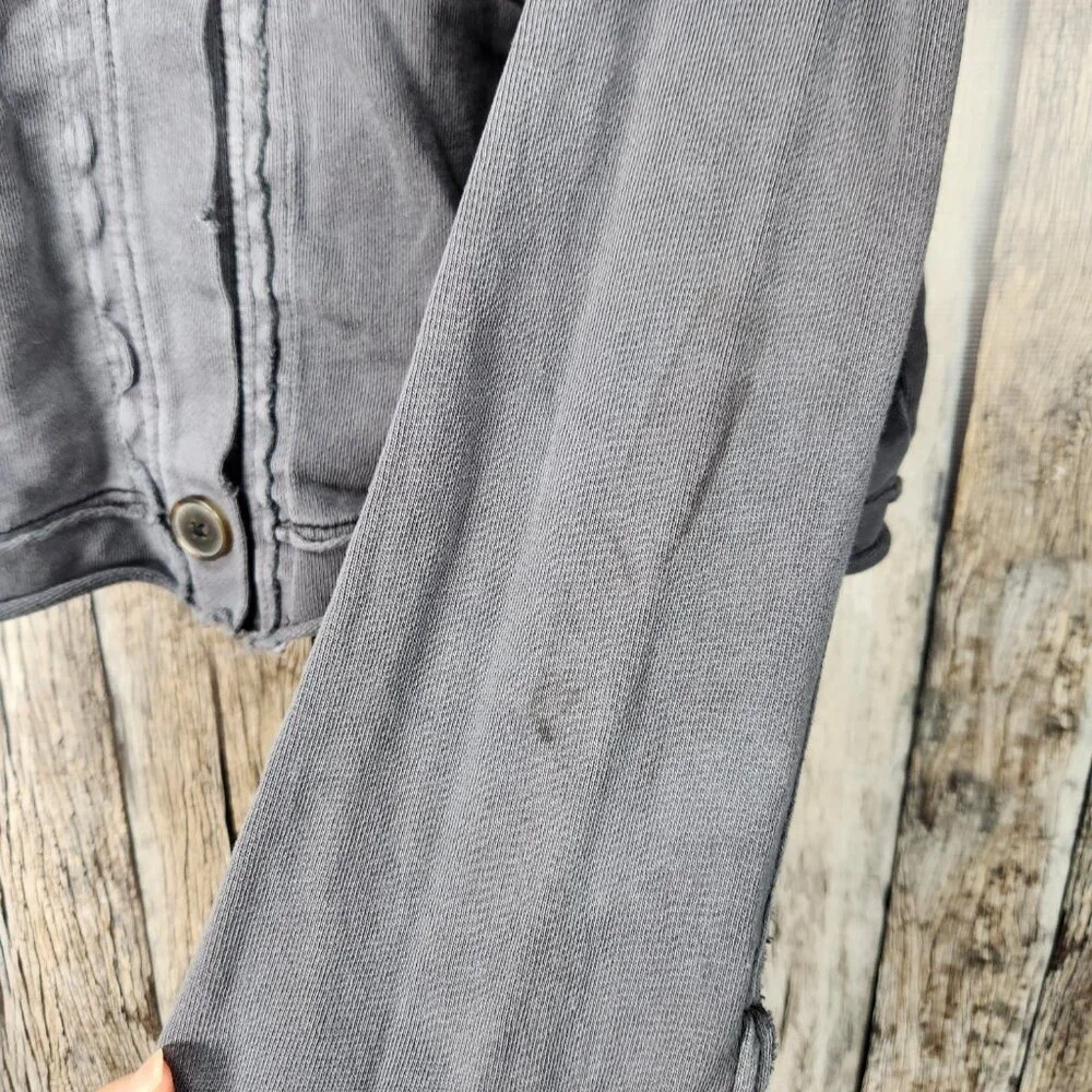 Free People SATURDAY Cropped Shirt Jacket - M